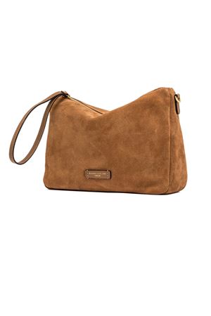 Nora Pouch bag in brown suede leather GIANNI CHIARINI | BS10225CMPL1478